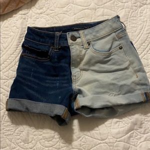 Aeropostale Half bleached shorts!